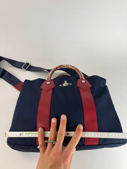 Vintage Vivienne Westwood 2 Way Bag Red Marine