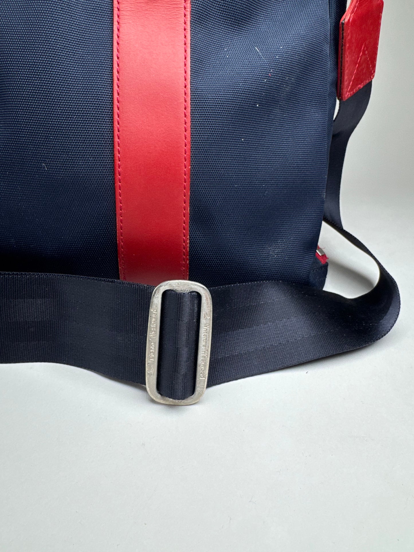 Vintage Vivienne Westwood 2 Way Bag Red Marine