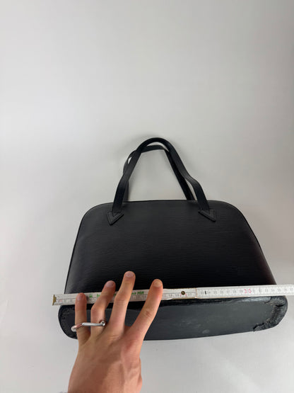 Vintage Louis Vuitton ALMA PM EPI Leather Bag Black