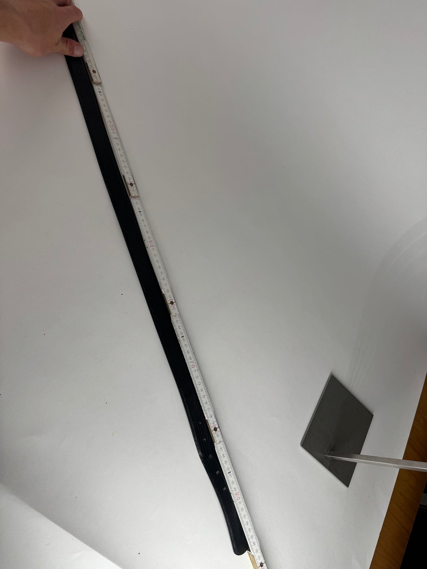 Vintage Givenchy Leather Belt black