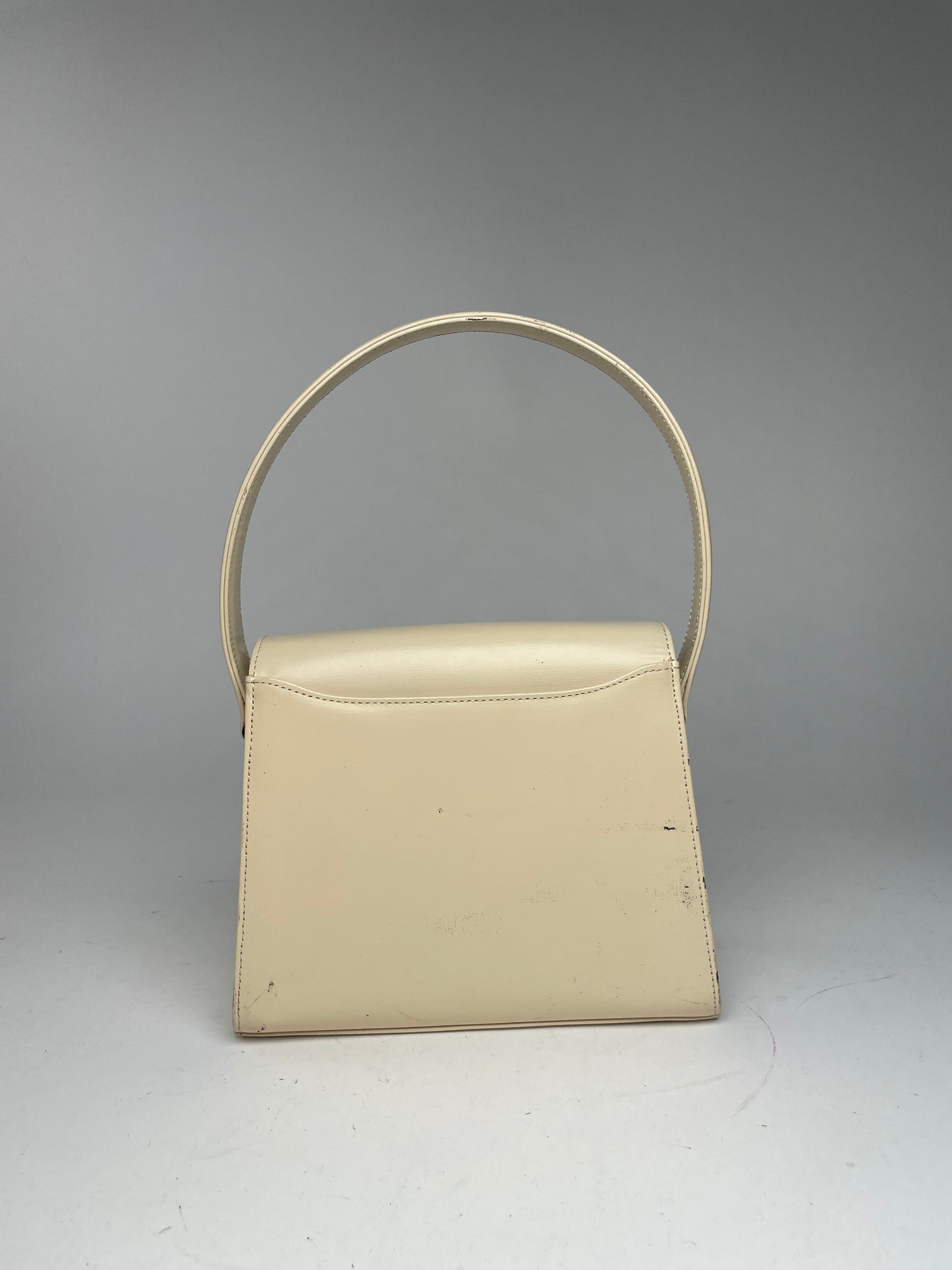 Vintage Givenchy Antigona Leather Bag beige