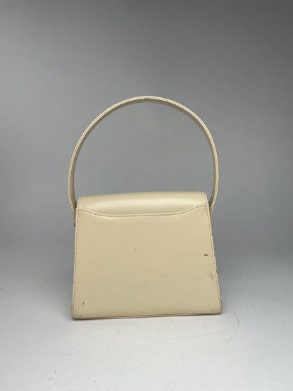 Vintage Givenchy Antigona Leather Bag beige