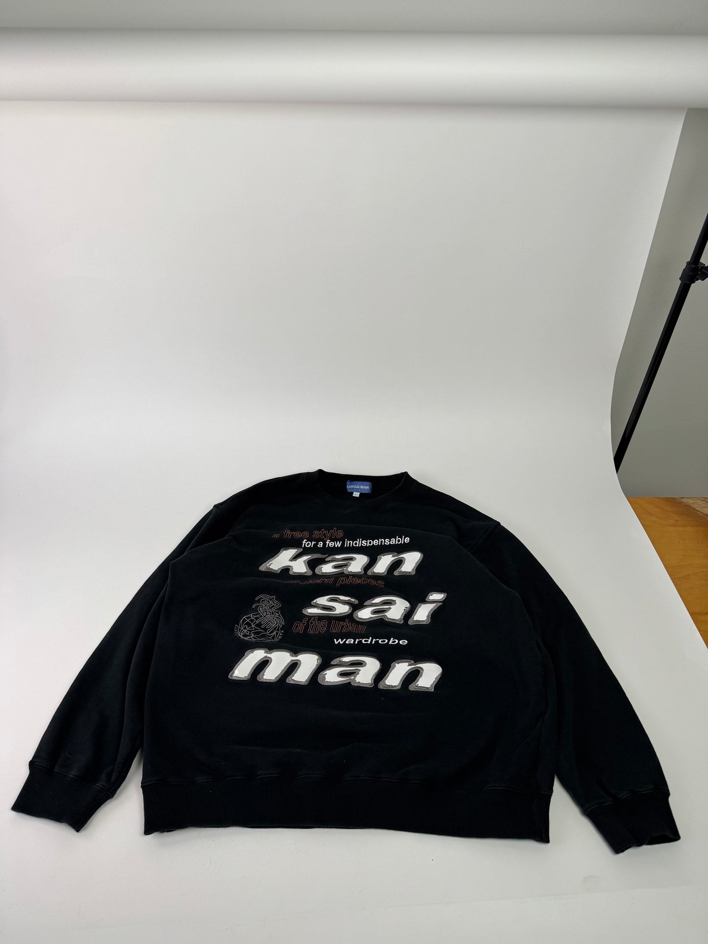 Vintage Kansai Yamamoto Crewneck Men’s Sweater Black L