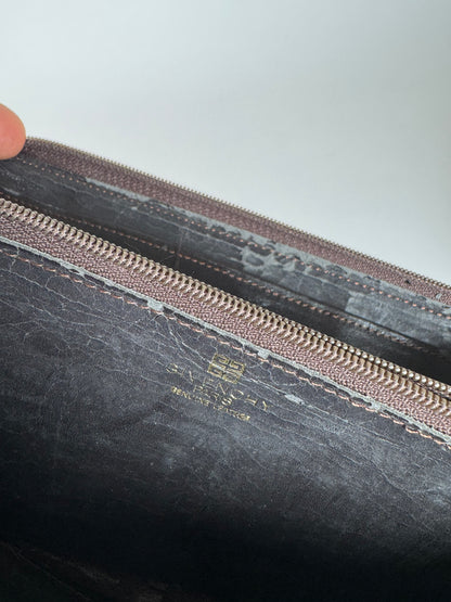 Vintage Givenchy Leather Wallet Brown