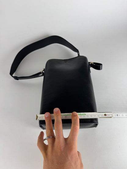 Vintage Jil Sander Uniqlo Bag Leather Black