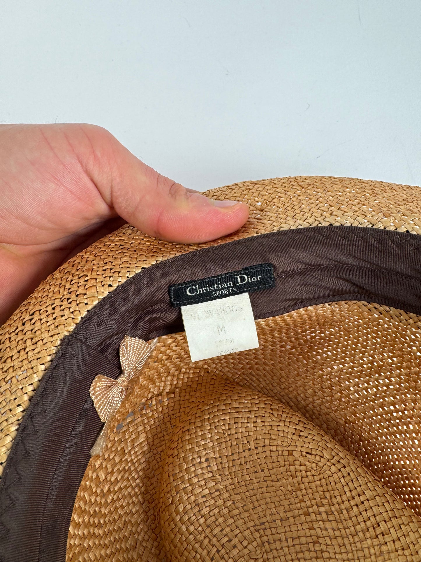 Vintage Dior Strawhat