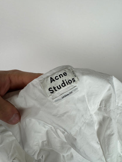 Acne Studios Summer Shirt White Navy Striped 52/L