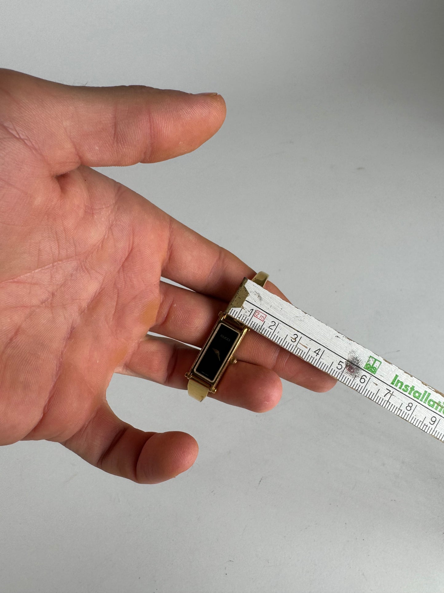 Vintage Gucci Horsebit Steel Watch golden