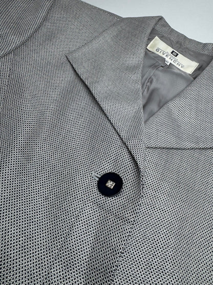 Vintage  Givenchy Wool Twin Set Grey 42/XL