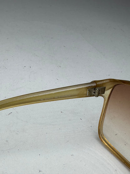 Vintage Balenciaga Oversized Sunglasses Golden