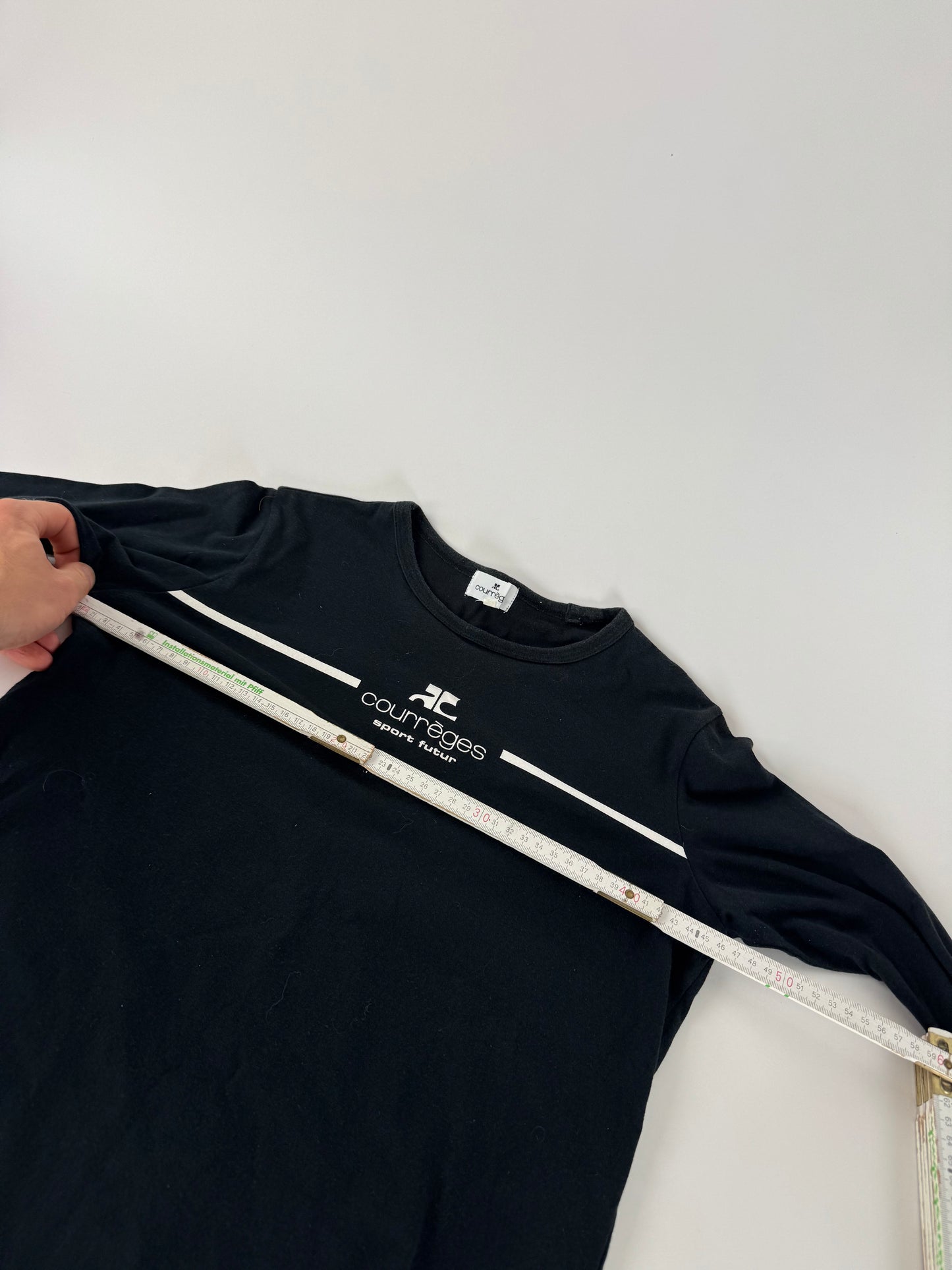 Vintage Courreges Paris Sweater Black 38/M