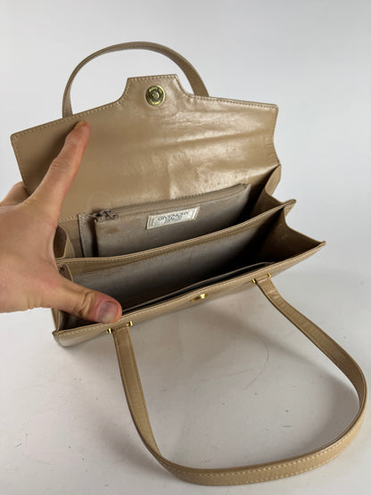 Vintage Givenchy 4G Leather Bag Brown