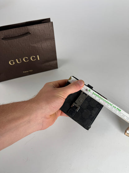 Vintage Gucci Monogramm Wallet Jackie Vintage Black