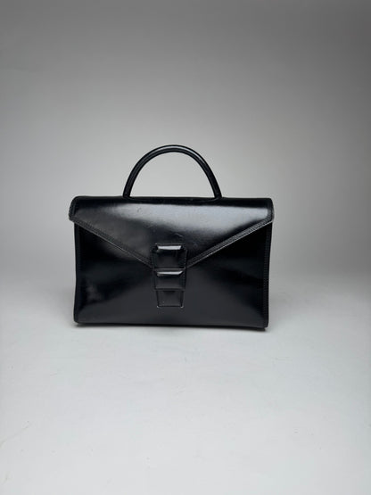 Vintage Loewe Madrid Puzzle Leather Bag black