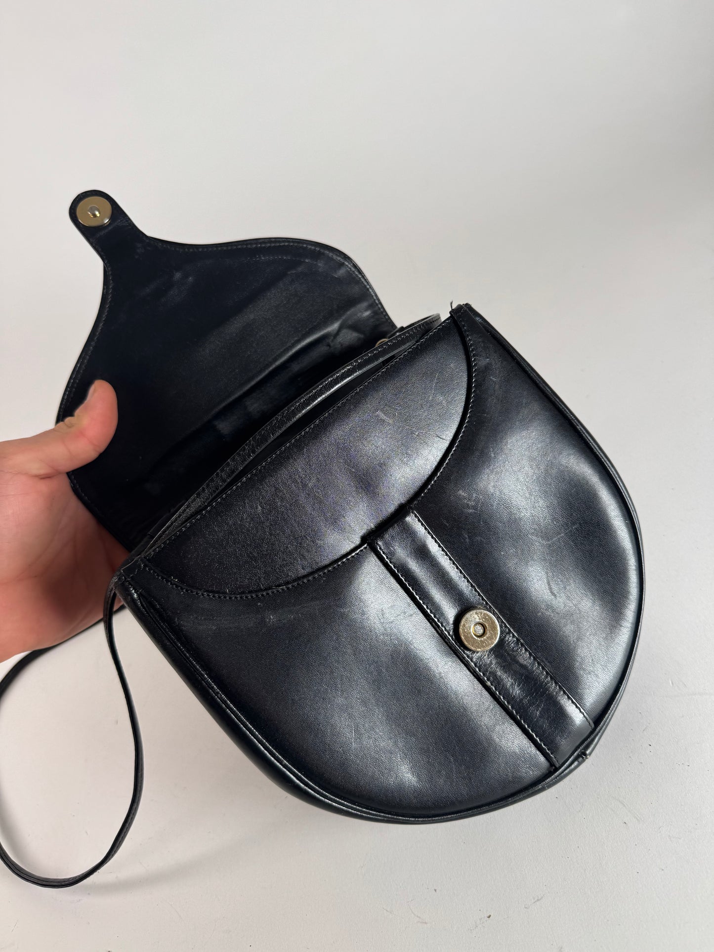 Vintage Givenchy 4G Leather Bag black