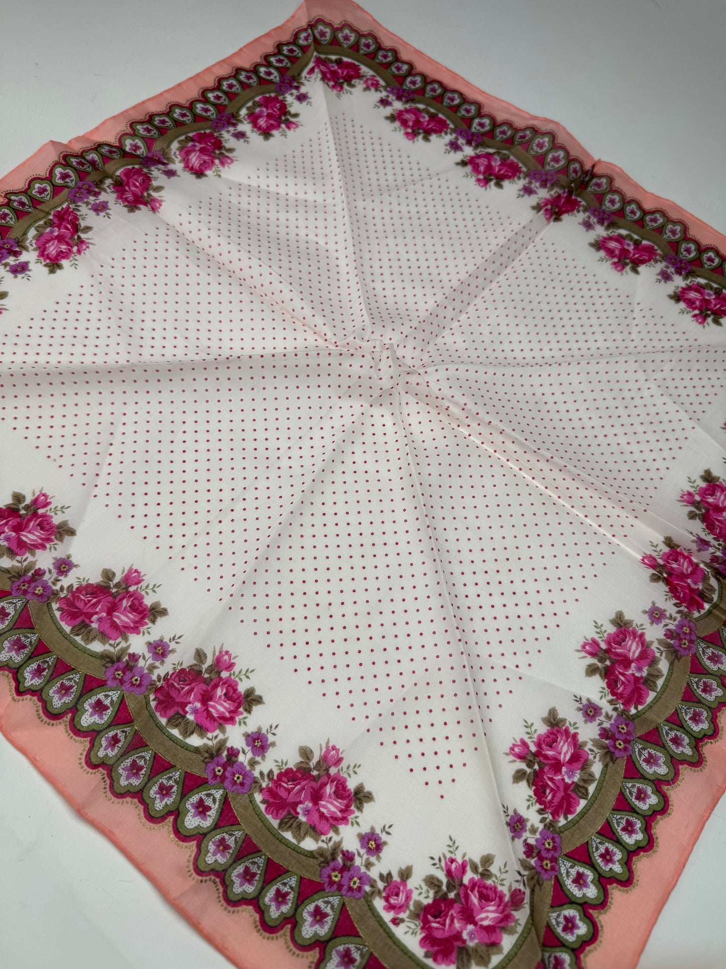 Vintage Dior Silk Scarf