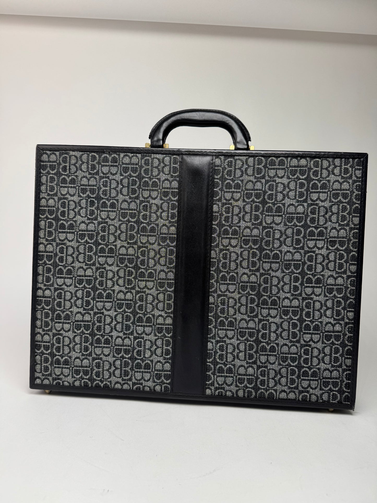 Vintage 70s Balenciaga Monogram Suitcase