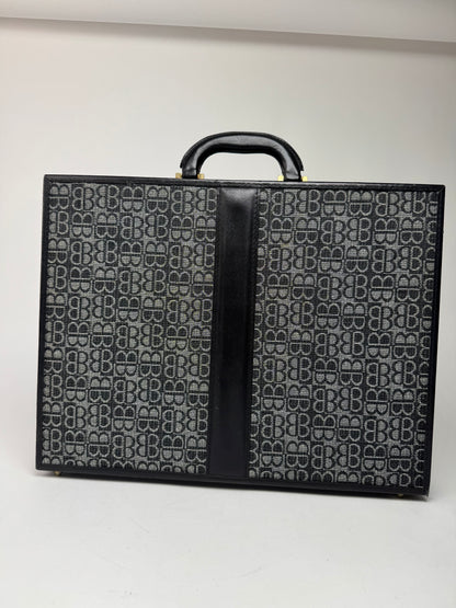 Vintage 70s Balenciaga Monogram Suitcase