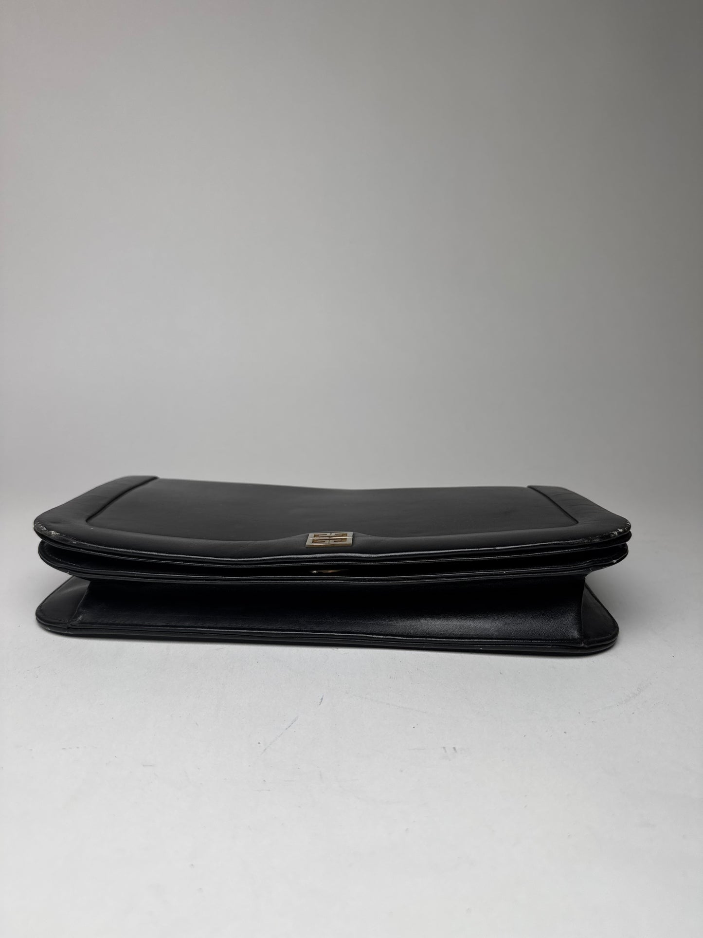 Vintage Givenchy Leather Clutch Black