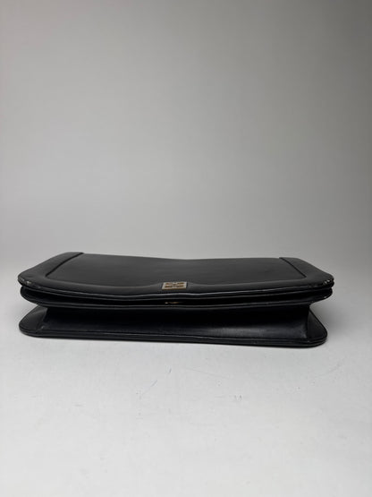 Vintage Givenchy Leather Clutch Black
