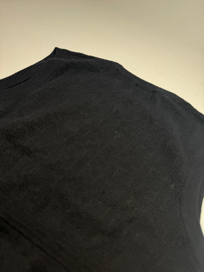 Vintage Fendi Monogram wool Dress Black 38/M