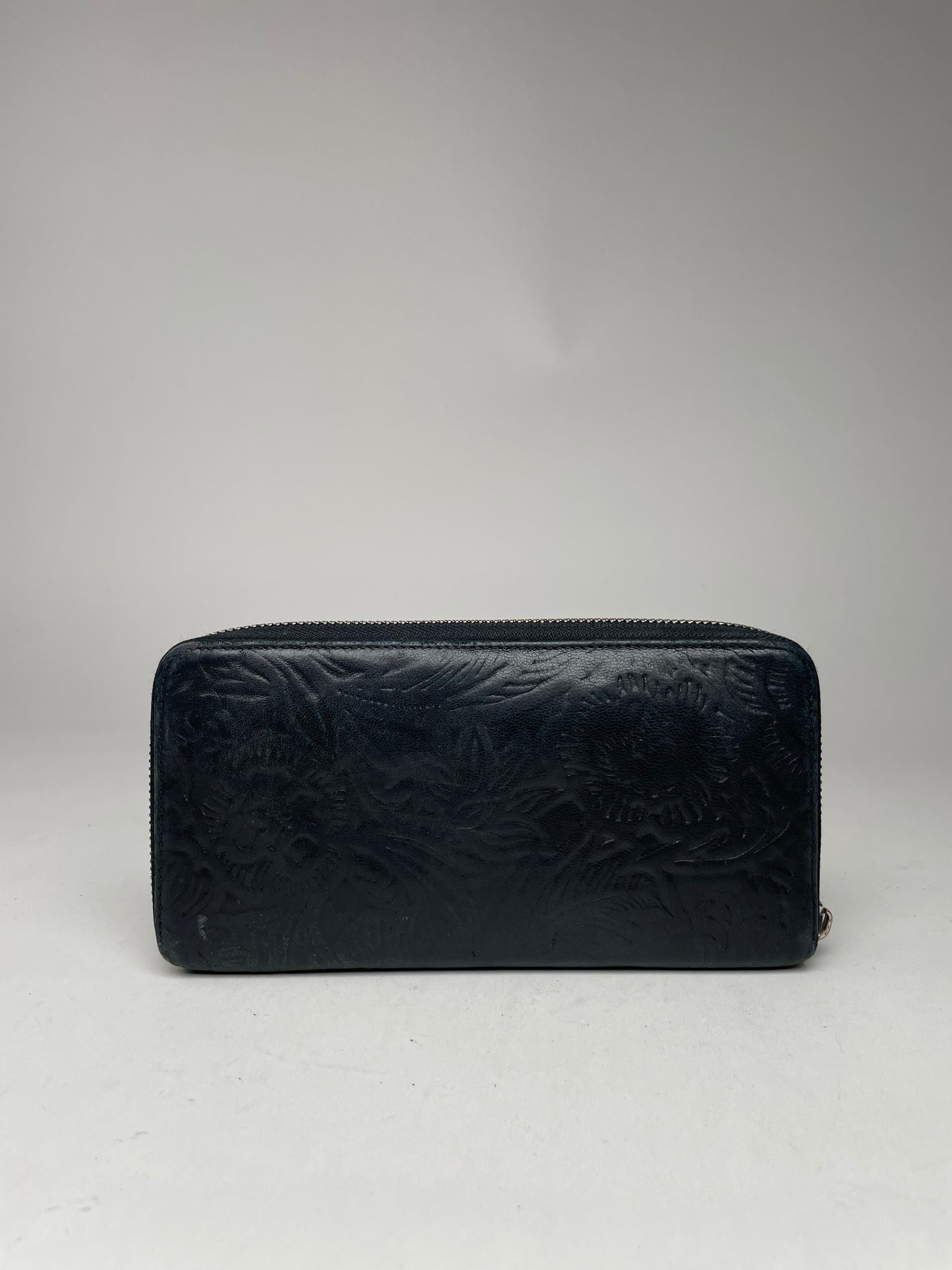Vintage Loewe Madrid Puzzle Leather Wallet Black