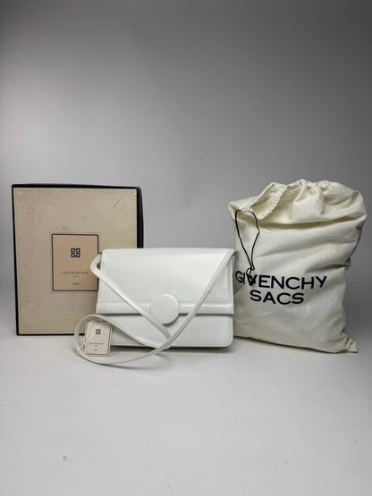 Vintage Givenchy 4G Bag Leather White