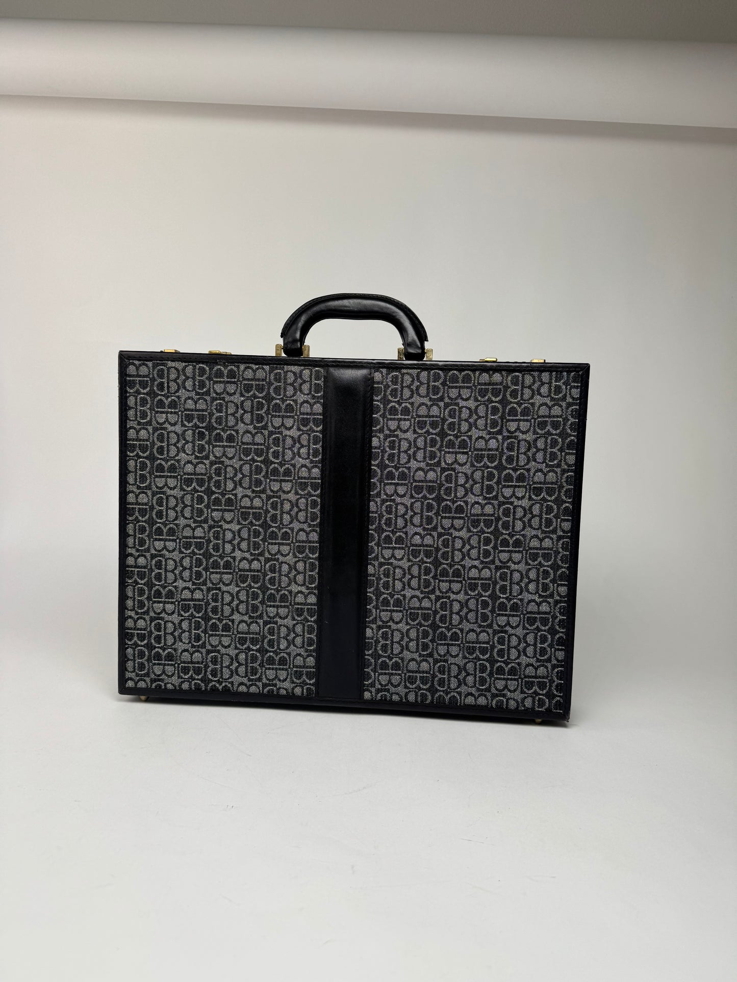 Vintage 70s Balenciaga Monogram Suitcase