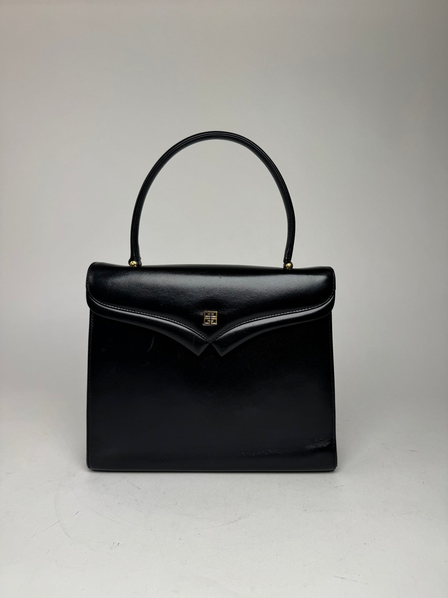 Vintage  Givenchy 4G Leather Bag black