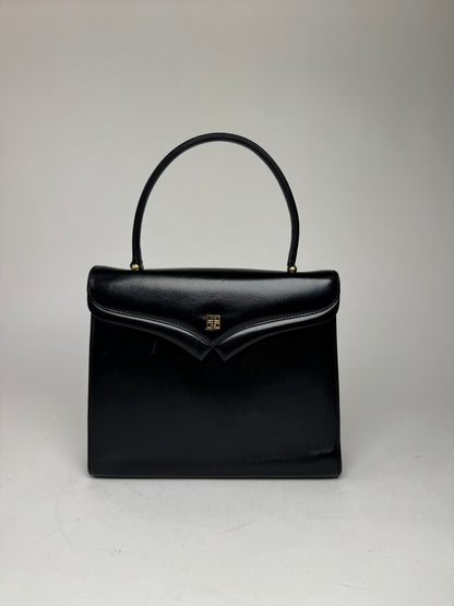 Vintage  Givenchy 4G Leather Bag black