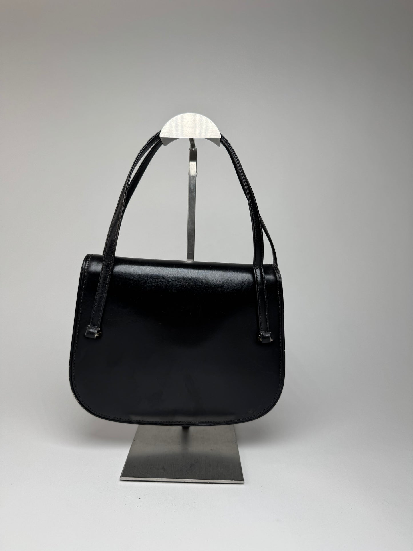 Vintage Gucci Leather Bag Black