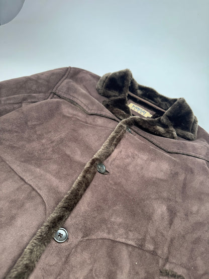 Vintage Kansai Yamamoto Parka Unisex Brown S/M