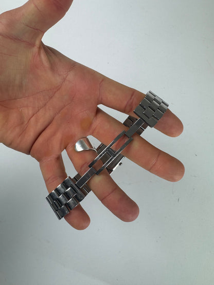 Vintage Balenciaga Steel Watch Silver