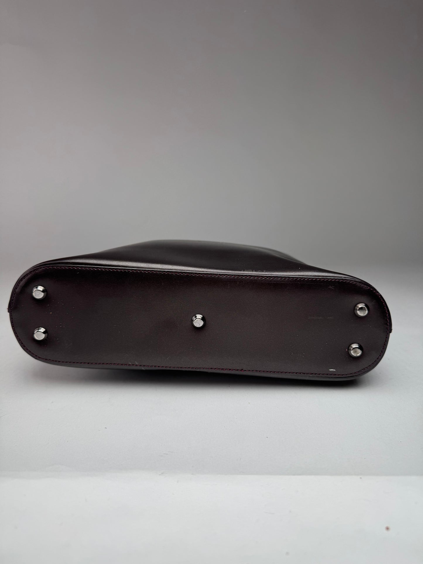 Vintage Givenchy Antigona Patent Leather Bag brown