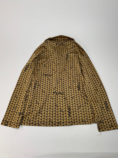 Vintage Fendi Roma Monogramm Sweater 38/M Golden