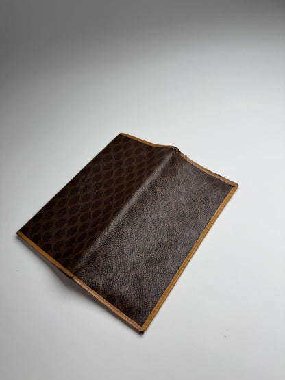 Vintage Celine Paris Leather Monogram ID Holder