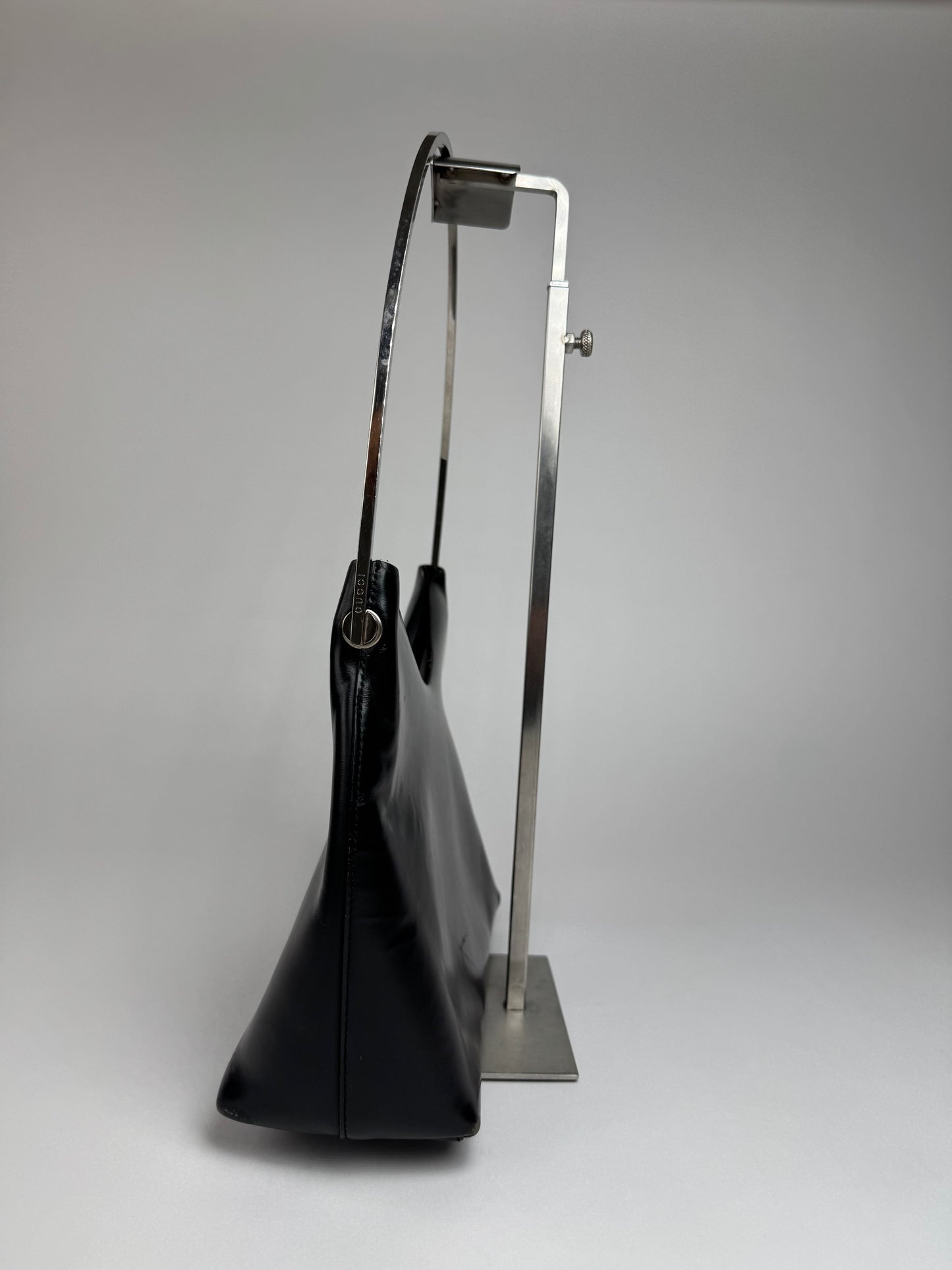 Vintage Gucci By Tom Ford Leather Bag Black