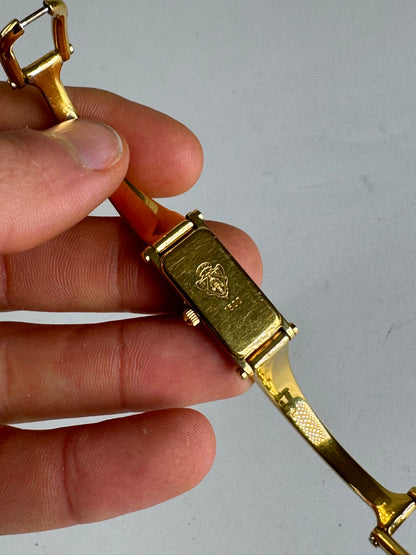 Vintage Gucci Horsebit Steel Watch golden