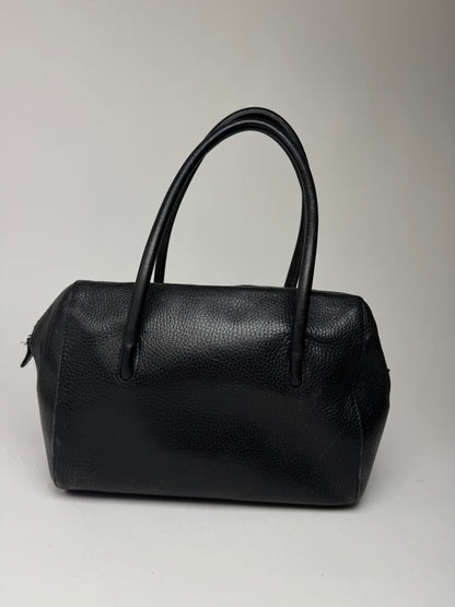 Vintage Cartier Leather Bag Black