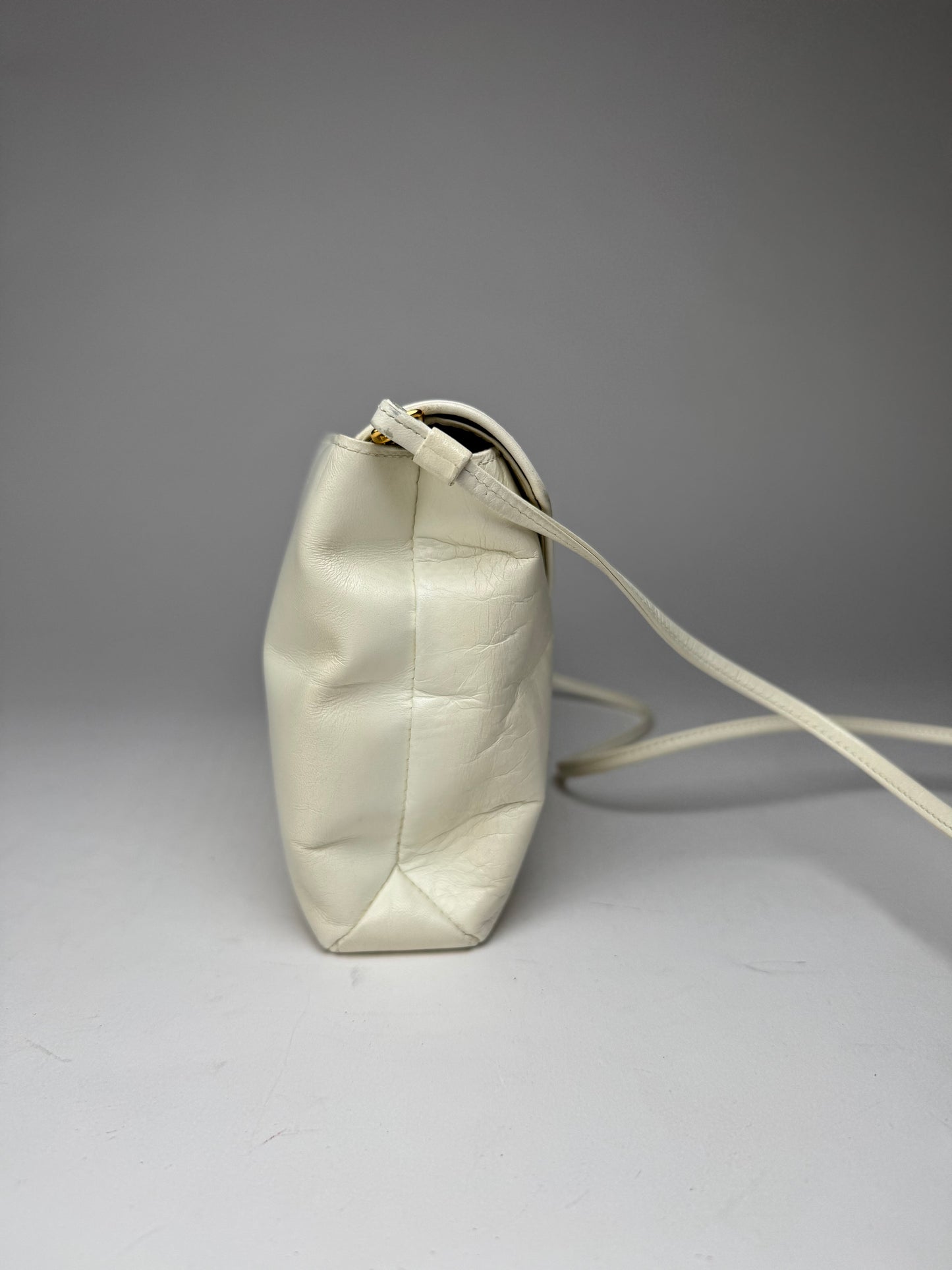 Vintage Givenchy 4G leather Bag White