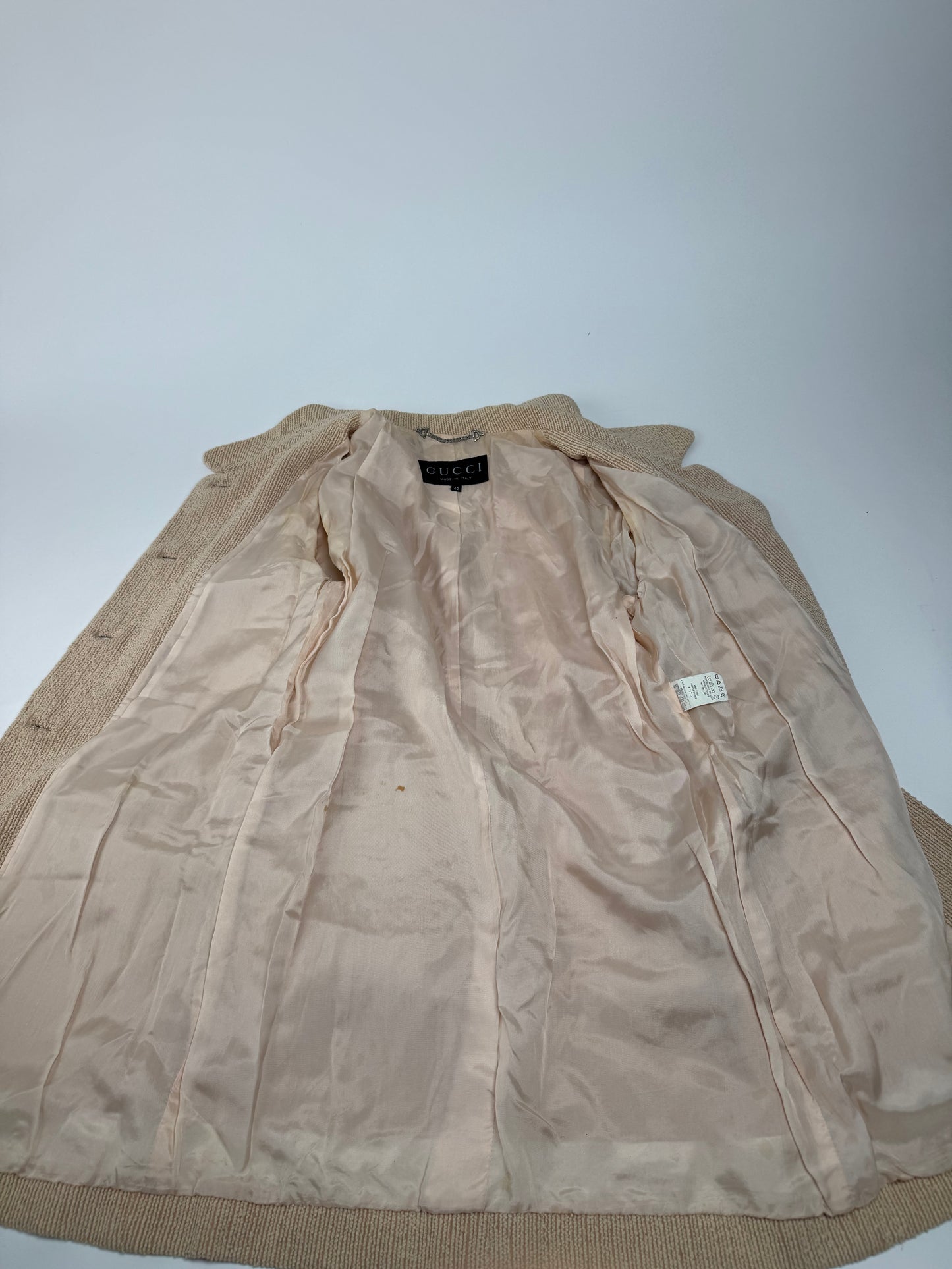 Vintage Gucci Trenchcoat Beige M