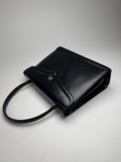 Vintage  Givenchy 4G Leather Bag black