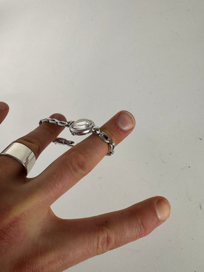 Montre Courreges Vintage Acier Argent