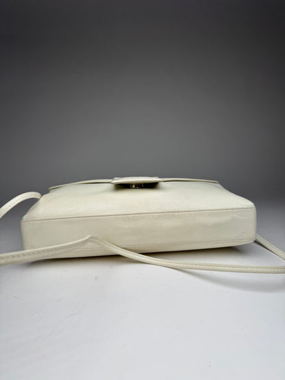 Vintage Givenchy 4G leather Bag White