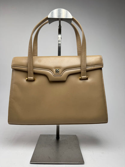 Vintage Givenchy 4G Leather Bag Brown