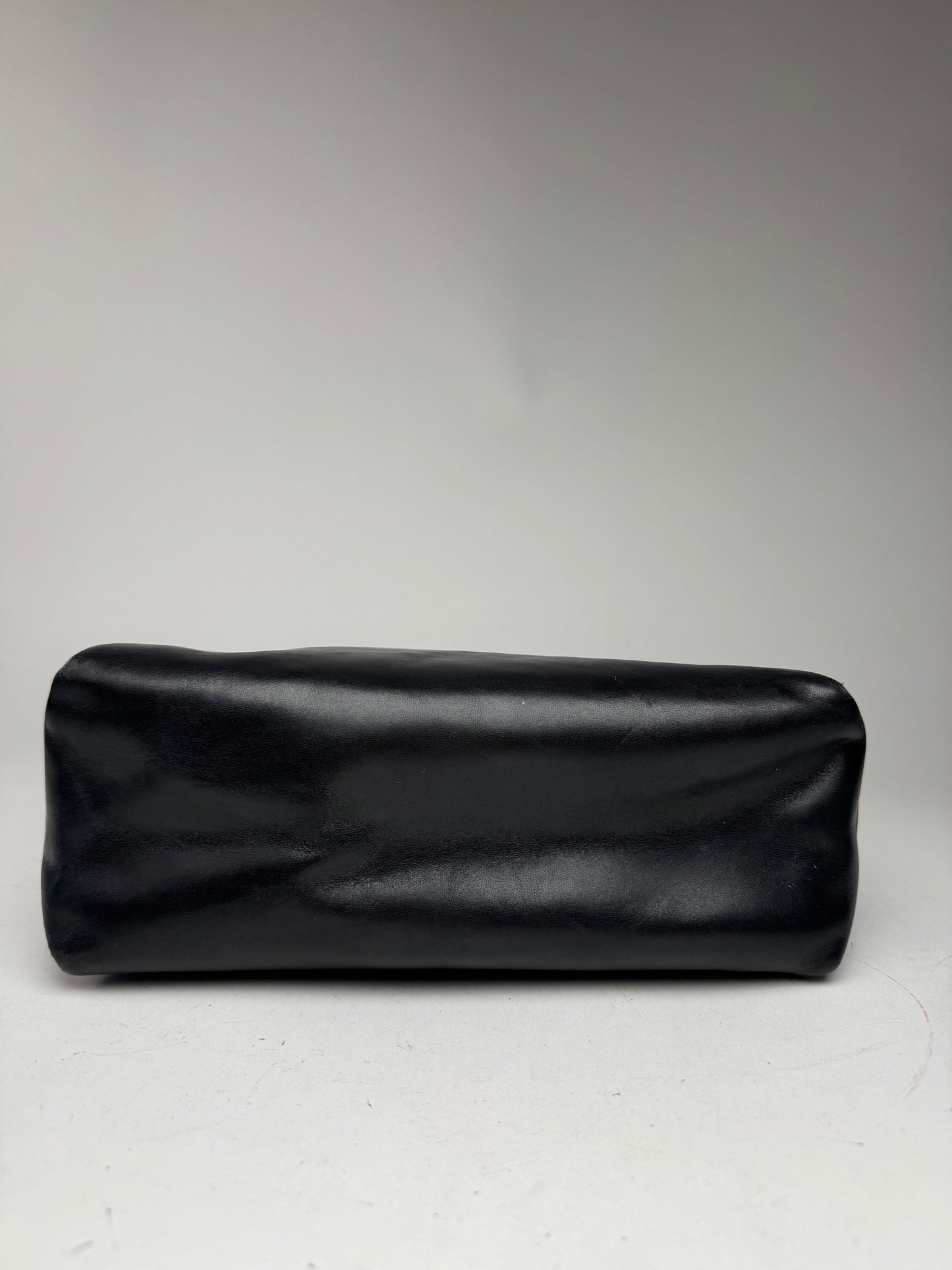 Vintage Gucci Leather Bag Black