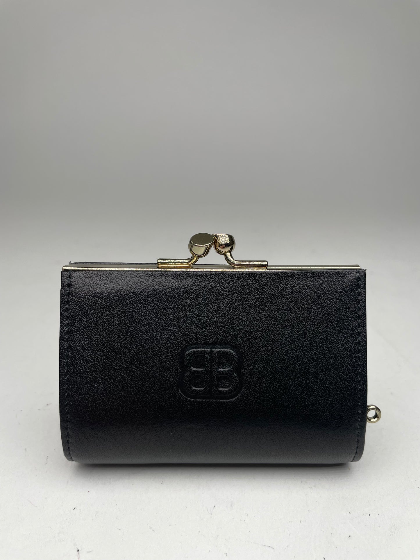Vintage Balenciaga Leather card Holder Black