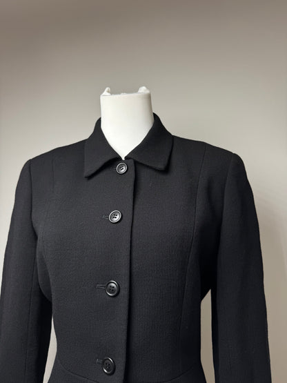 Vintage Balenciaga Paris Twin Set Black 38/M