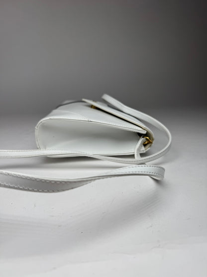 Vintage  Givenchy 4G Leather Bag White