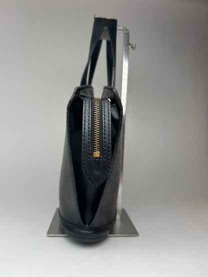 Vintage Louis Vuitton Saint Jacques Bag EPI Leather black